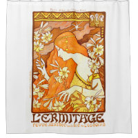 Vintage Poster French Magazine Art Nouveau Woman