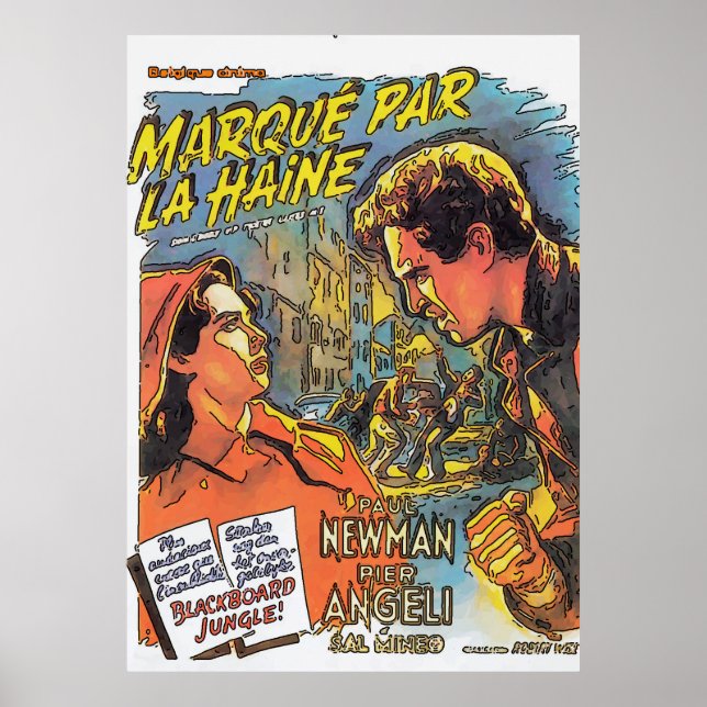 Vintage Poster From Belgium (Front)