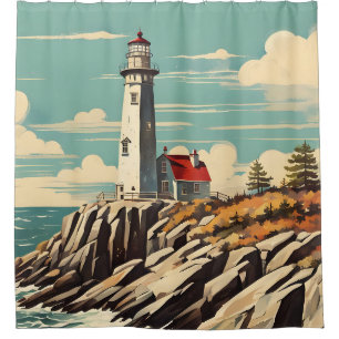 Vintage Poster Lighthouse