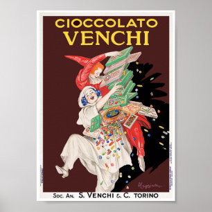 Vintage Poster Print: Cioccolato - Chocolates
