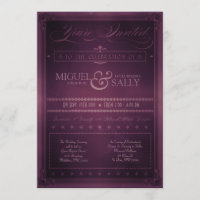 Vintage Poster Style Purple Custom