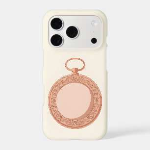 Vintage Powder Compact iPhone Case   Coquette