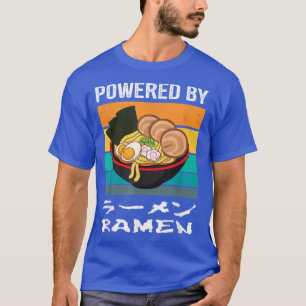 Vintage Powered By Ramen - Ramen Noodle Soup T-Shirt