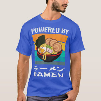 Vintage Powered By Ramen - Ramen Noodle Soup  T-Shirt