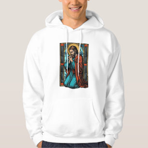 Vintage Praying Religious Figure Vector Shirt Desi