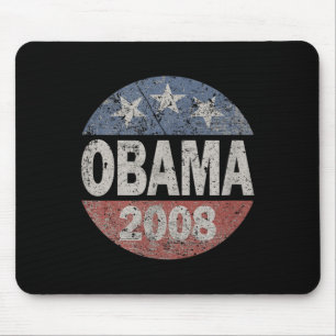 Vintage President Barack Obama 2008 Campaign  Mouse Pad