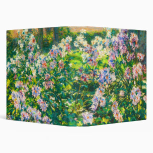 Vintage pretty flowers Windflowers illustration Binder