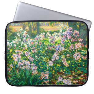 Vintage pretty flowers Windflowers illustration Laptop Sleeve