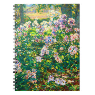 Vintage pretty flowers Windflowers illustration Notebook