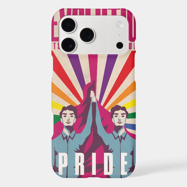 Vintage Pride iPhone Case (Back)