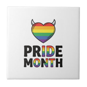 Vintage Pride Month Horned Heart Shirt Design_1 Tile