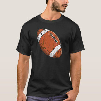 Vintage Pride Rugby Ball Player Coach Sports Graph T-Shirt