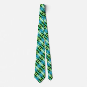 Vintage Principality Monaco palace courtyard Tie