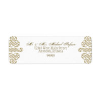 Vintage Printers Ornament- Matching Address Labels