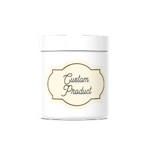 Vintage product jar 6 pcs label sticker