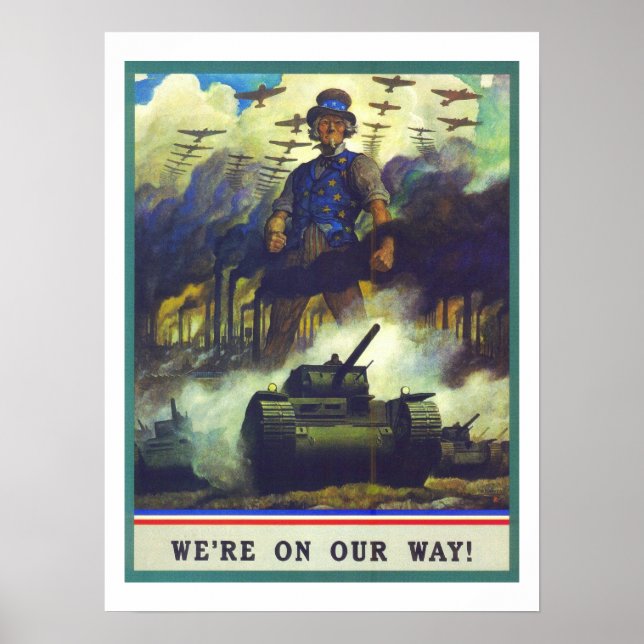 Vintage Propaganda Poster (Front)