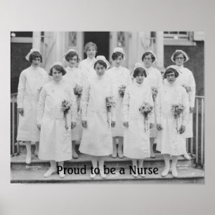 Vintage - Proud to be a Nurse, Poster