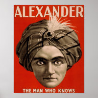 Vintage Psychic Poster