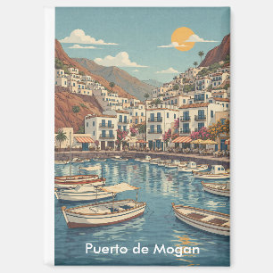 Vintage Puerto de Mogán Gran Canaria Canary Island Magnet