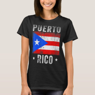 Vintage Puerto Rico Puerto Rican Flag Pride T-Shirt