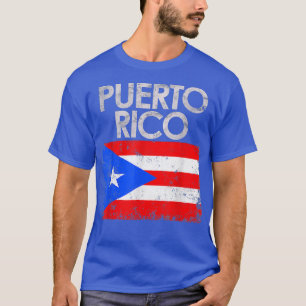 Vintage Puerto Rico Puerto Rican Flag Pride  T-Shirt