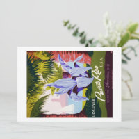 Vintage Puerto Rico Travel Tropical Customize