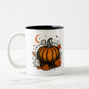 Vintage Pumpkin Coffee Mug Cozy Halloween Fall G