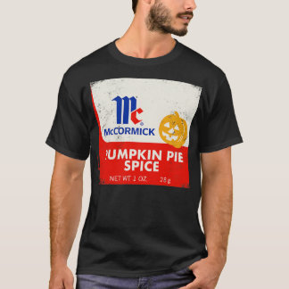 Vintage Pumpkin Pie Spice Label 4 TShirt