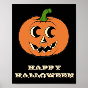 Vintage Pumpkin Poster
