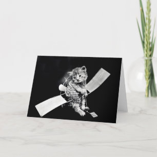 Vintage Puppies and Kittens Note Cards