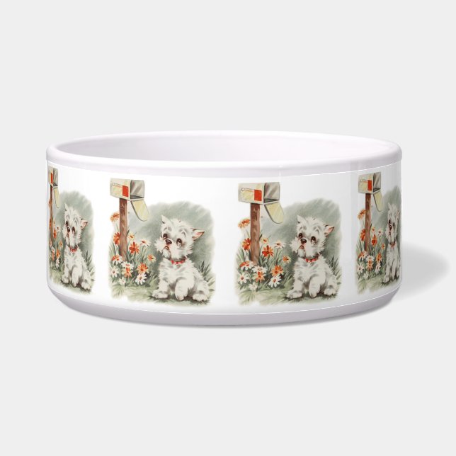 Vintage Puppy Art Sad Puppy (Front)