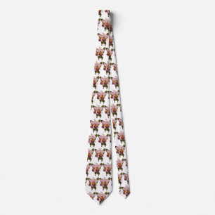 Vintage Purple Cattleya Orchid, Tropical Flowers Tie