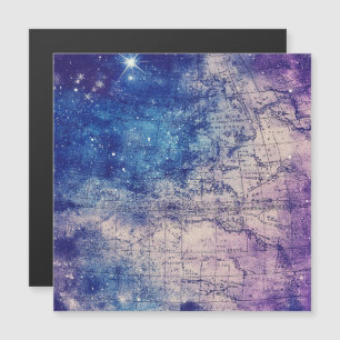 Vintage Purple Celestial World Map (14)