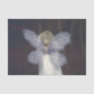 Vintage Purple Fairy Girl Woodland Forest Tissue Paper