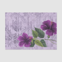 Vintage Purple Floral