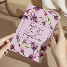 Vintage Purple Floral Watercolor Wedding