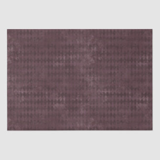 Vintage Purple Harlequin Pattern  Tissue Paper