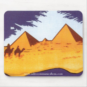 Vintage Pyramid Mousepad