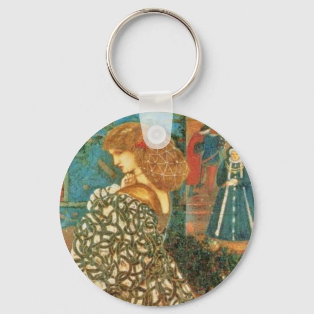 Vintage Queen Guinevere Keychain (Front)