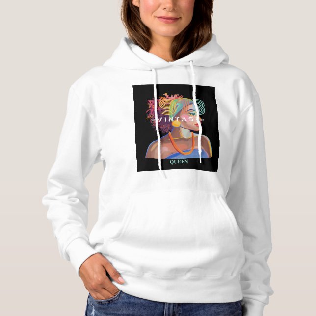 Vintage Queen Hoodie (Front)