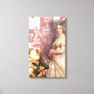 Vintage Queen Victoria Canvas Print