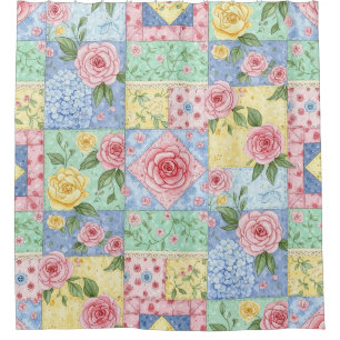 Vintage Quilt Rose Pattern