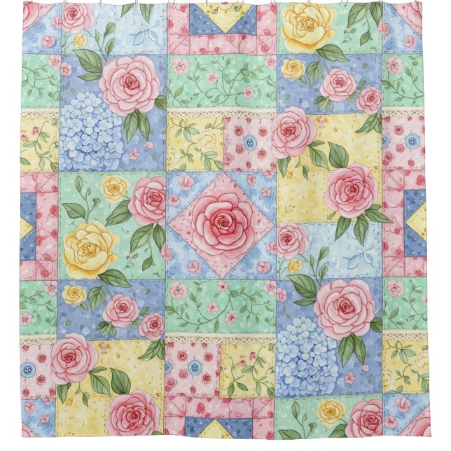 Vintage Quilt Rose Pattern (Front)