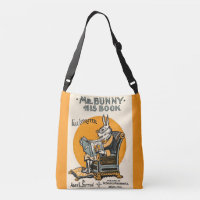 Vintage Rabbit Bunny with Book - Teacher, Student