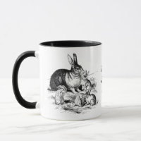Vintage Rabbit Family Illustration, Baby Bunnies