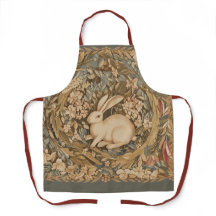 Vintage Rabbit in a Medieval Tapestry Style