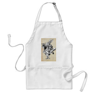 Vintage Rabbit in Hearts Standard Apron