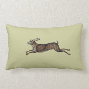 Vintage Rabbit Pillow