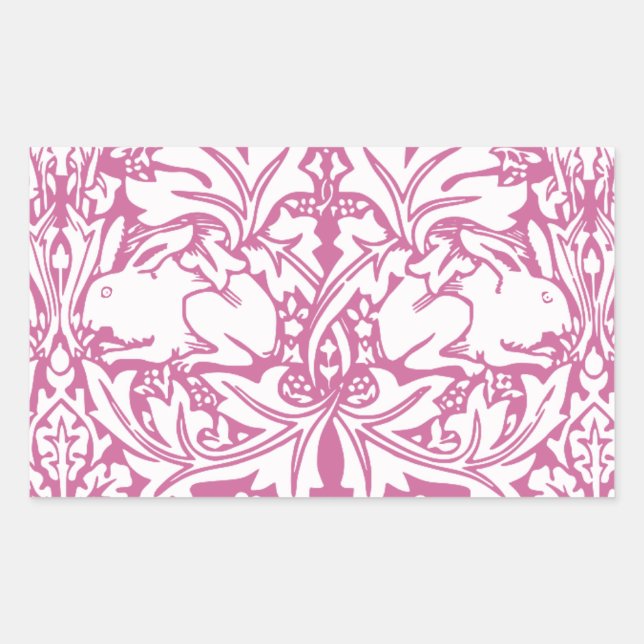 Vintage Rabbits Sticker (Front)