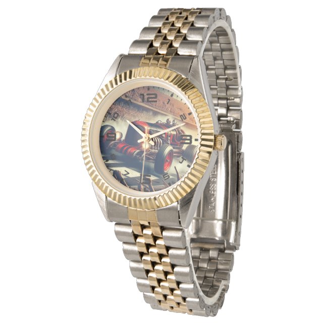 Vintage Racecar Watch (Angled)